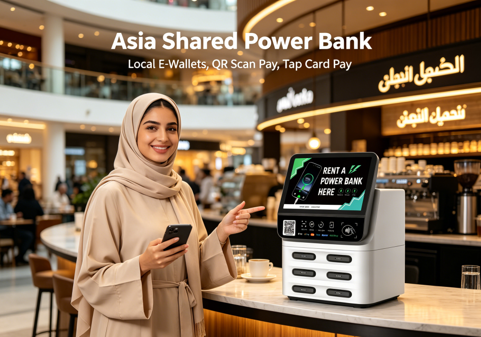 Yemen payment analysis, Yemen shared power bank mobile payment integration, Zhongdian Hexin shared power bank solution